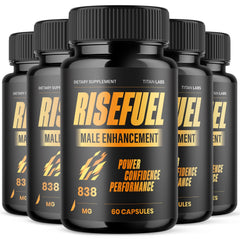 (5 Pack) RiseFuel Advanced Male Health Support Supplement Rise Fuel 300 Capsules