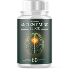 (1 Pack) Ancient Mind Elixir Advanced Natural Brain Support Formula 60 Capsules