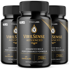 (3 Pack) VirilSense Advanced Male Health Support Formula Viril Sense 180 Capsule