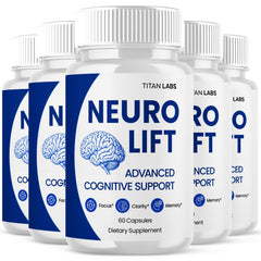 Neuro Lift Nootropic Natural Brain Health Support Formula NeuroLift 300 Capsules