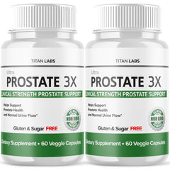 (2 Pack) Ultra Prostate 3X Prostate & Bladder Health Support Formula 120 Capsule