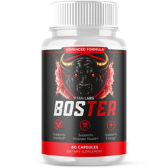 (1 Pack) Boster Advanced Male Health Support Supplement Bos Ter 60 Capsules