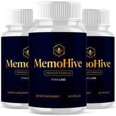 MemoHive Nootropic Natural Brain Health Support Supplement Memo Hive 180 Capsule