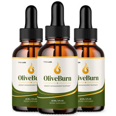 OliveBurn Drops Advanced Natural Health & Fitness Support Olive Burn 90 Servings