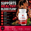 Image of Cardio Clear Advanced Blood Health Support Supplement CardioClear 120 Capsules