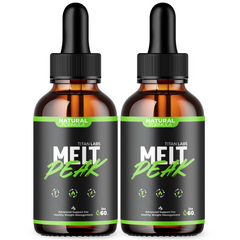 (2 Pack) Melt Peak Drops Natural Health & Fitness Supplement MeltPeak 60 Servs