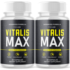 (2 Pack) Vitalis Max Advanced Male Health Support Formula VitalisMax 120 Capsule