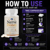 Image of Nerve Honey Nootropic Natural Nerve Support Supplement NerveHoney 300 Capsules