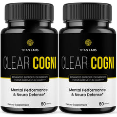 Clear Cogni Pills Nootropic Natural Brain Health Support ClearCogni 120 Capsules