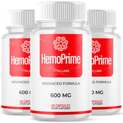 (3 Pack) HemoPrime Advanced Blood Health Support Formula Hemo Prime 180 Capsules