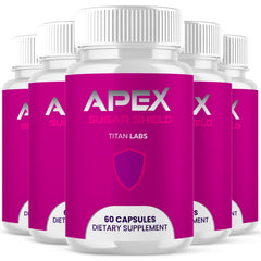 (5 Pack) Apex Sugar Shield Advanced Blood Health Supplement ApexSugarShield 300 Capsules