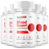 Image of (5 Pack) Health RX Advanced Blood Health Support Formula HealthRX 300 Capsules