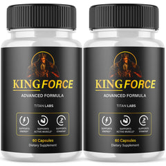 (2 Pack) King Force Advanced Male Health Support Formula KingForce 120 Capsules