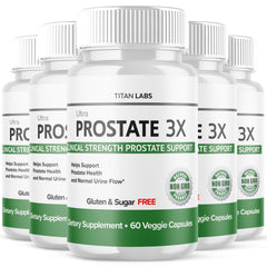 (5 Pack) Ultra Prostate 3X Prostate & Bladder Health Support Formula 300 Capsule