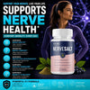 Image of (2 Pack) NerveSalt Nootropic Natural Nerve Support Formula Nerve Salt 120 Capsules