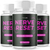 Image of (3 Pack) Nerve Reset Nootropic Nerve Support Supplement NerveReset 180 Capsules