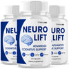 Image of Neuro Lift Nootropic Natural Brain Health Support Formula NeuroLift 180 Capsules