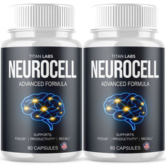 (2 Pack) Neurocell Nootropic Brain Health Support Formula Neuro cell 120 Capsule