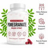 Image of 3Pack Alevia Pomegranate Capsules 60ct Organic Extract Antioxidant