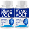Image of Memo Volt Nootropic Natural Brain Health Support Supplement MemoVolt 120 Capsule