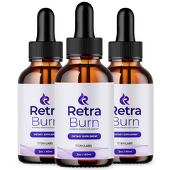 Retra Burn Drops Advanced Natural Health & Fitness Support RetraBurn 90 Servings