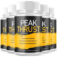 (5 Pack) Peak Thrust Advanced Prostate Support Formula PeakThrust 300 Capsules