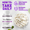 Image of (5 Pack) Vita Renew Advanced Energy & Fitness Support Formula VitaRenew 300 Capsules