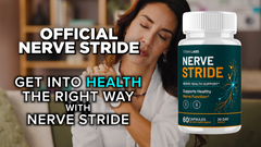 Nerve Stride Nootropic Natural Nerve Support Supplement NerveStride 300 Capsules