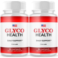 (2 Pack) Glyco Health Advanced Blood Health Support Formula GlycoHealth 120 Capsules