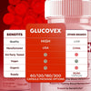 Image of (3 Pack) Glucovex Advanced Blood Support Max Supplement Gluco Vex 180 Capsules
