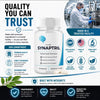Image of Synaptril Nootropic Natural Brain Health Support Formula Synap Tril 60 Capsules