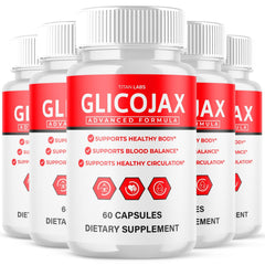 (5 Pack) Glicojax Advanced Blood Health Support Formula Glico Jax 300 Capsules