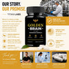 Image of Golden Brain Nootropic Natural Brain Health Max Support GoldenBrain 180 Capsules