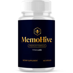 MemoHive Nootropic Natural Brain Health Support Supplement Memo Hive 60 Capsules