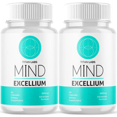 (2 Pack) Mind Excellium Nootropic Brain Health Support Formula MindExcellium 120 Capsules