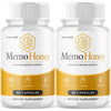 Image of (2 Pack) Memo Honey Advanced Natural Brain Health Support MemoHoney 120 Capsules