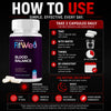 Image of FitWell Advanced Natural Blood Health Support Supplement Fit Well 180 Capsules