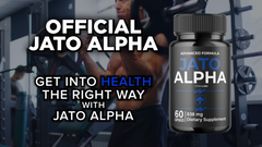 (2 Pack) Jato Alpha Advanced Male Health Support Formula JatoAlpha 120 Capsules