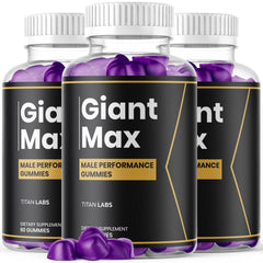 (3 Pack) Giant Max ACV Gummy Male Health Support Supplement GiantMax 180 Gummies