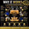 Image of Neuro Honey Blend Nootropic Natural Brain Support NeuroHoneyBlend 120 Capsules