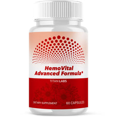 HemoVital Pills Advanced Blood Health Support Supplement Hemo Vital 60 Capsules