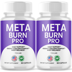 (2 Pack) Meta Burn Pro Advanced Energy & Fitness Formula MetaBurnPro 120 Capsule