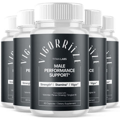 (5 Pack) Vigorriize Advanced Male Health Support Supplement Vigor Riize 300 Capsules