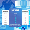 Image of (5 Pack) NexFit Advanced Energy & Fitness Support Formula Nex Fit 300 Capsules