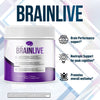 Image of (5 Pack) BrainLive Powder Advanced Natural Brain Support Brain Live 150 Servings