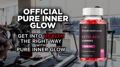 (1 Pack) Pure Inner Glow Keto ACV Gummys 1000MG Advanced Supplement 60 Gummies