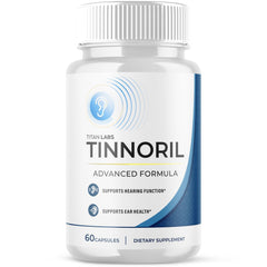 (1 Pack) Tinnoril Pills Ear Health Support & Tinnitus Relief Tinno Ril 60 Capsules