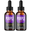Image of (2 Pack) Purple Fit Drops Natural Health & Fitness Formula PurpleFit 60 Servings