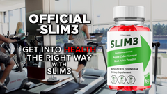 (1 Pack) Slim 3 ACV Gummys 1000MG Advanced Slim Three Supplement 60 Gummies
