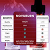 Image of (2 Pack) NovuBurn Drops Natural Health & Fitness Support Novu Burn 60 Servings